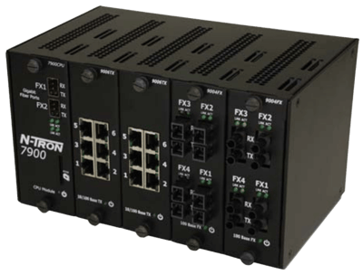 Red Lion Modular Industrial Ethernet Switch, 7900 Series